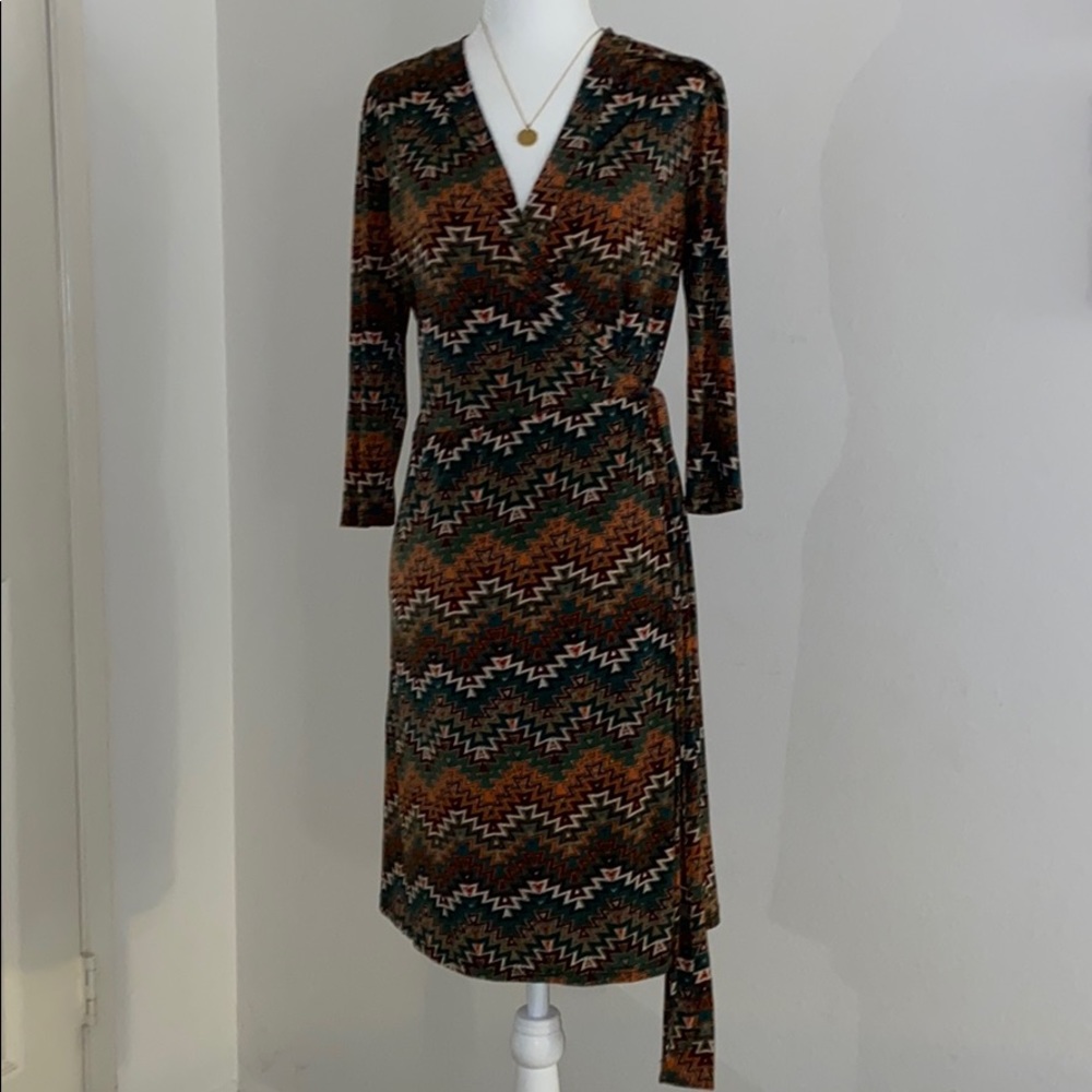 Retro Wrap Dress by S-Twelve